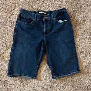 Levi's Indigo Denim Shorts